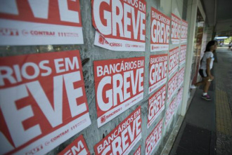 Greve começa na véspera do feriado da Independência