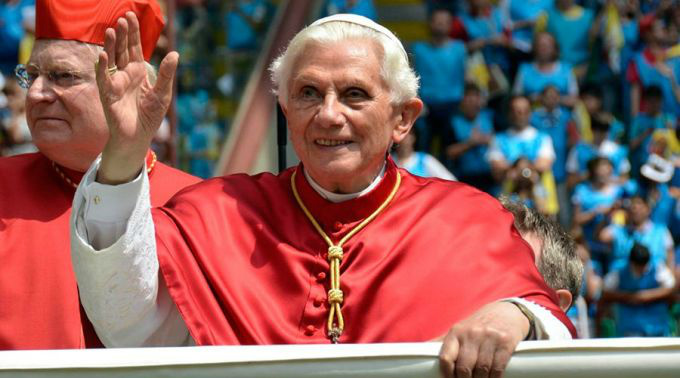 Bento XVI revela que JMJ Rio 2013 foi o fator decisivo para sua renúncia