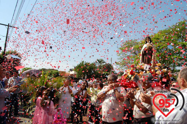 Festa no Santuário Santa Terezinha em Vicentina; veja fotos Festa no Santuário Santa Terezinha em Vicentina; veja fotos