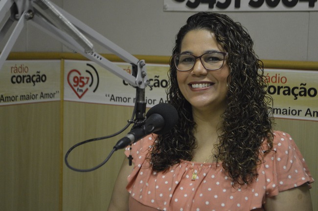 Eliana Ribeiro. Foto: Rádio Coração FM