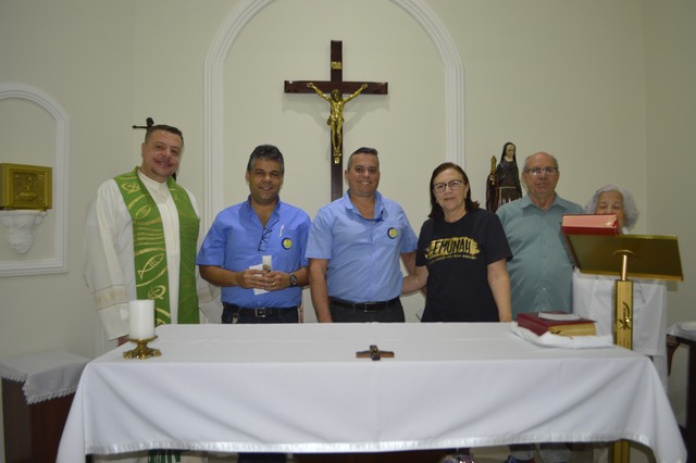 Representantes da Cergrand participam da missa do projeto 'Amigo do Coração'