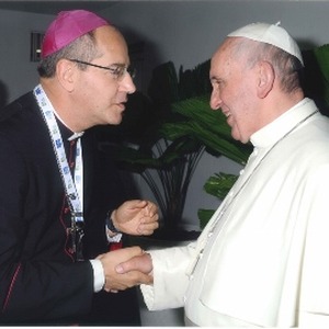 Dom Walmor Oliveira de Azevedo e o papa Francisco