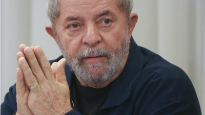 Ex presidente Luiz Inácio Lula da Silva,  acusado de ser o 