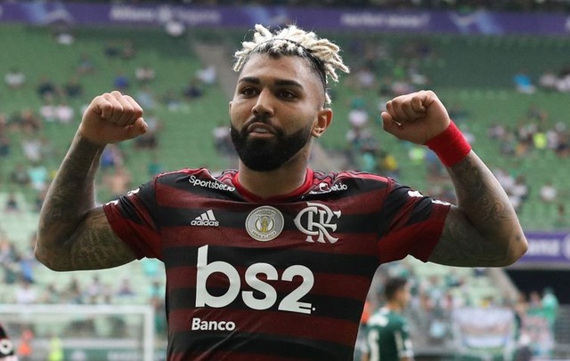 Atacante Gabigol chega a 24 gols na edição 2019 do Brasileiro - REUTERS/Amanda Perobelli