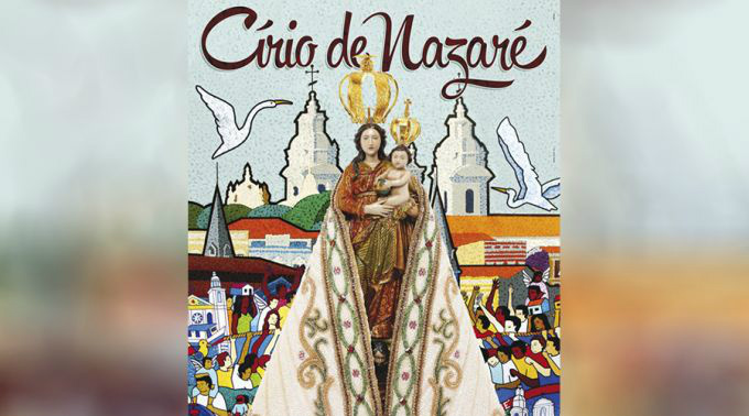 Cartaz do Círio de Nazaré 2016. Imagem: Facebook Círio de Nazaré