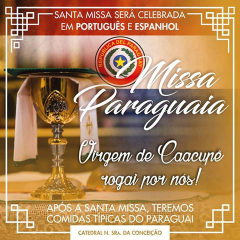 Missa paraguaia na Catedral