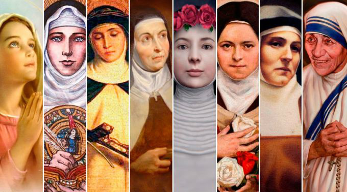 8 mulheres que foram exemplares para a Igreja e o mundo 8 mulheres que foram exemplares para a Igreja e o mundo