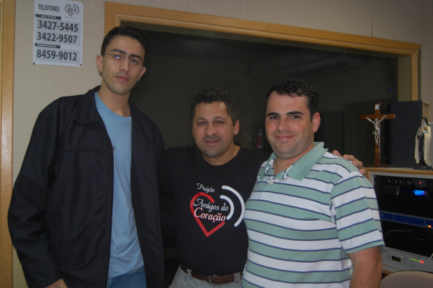 Rafael Henrique, Reynaldo Felix e Alcemir Soares.