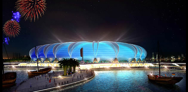 Candidatura do Catar-2022: Na beira do mar, o Doha Port será destruído após a Copa do Mundo.